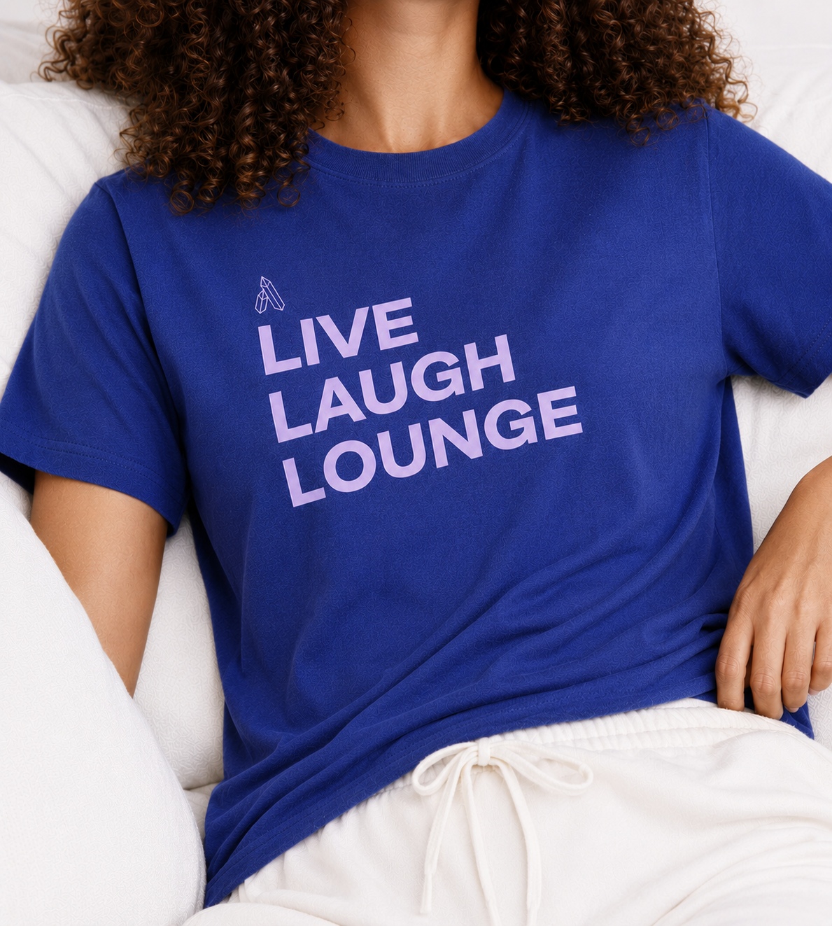 LIVE LAUGH LOUNGE TEE