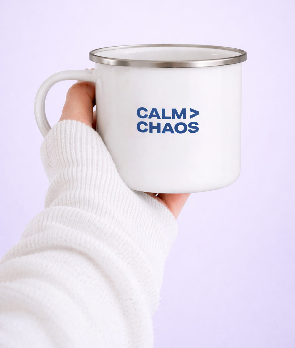CALM > CHAOS MUG