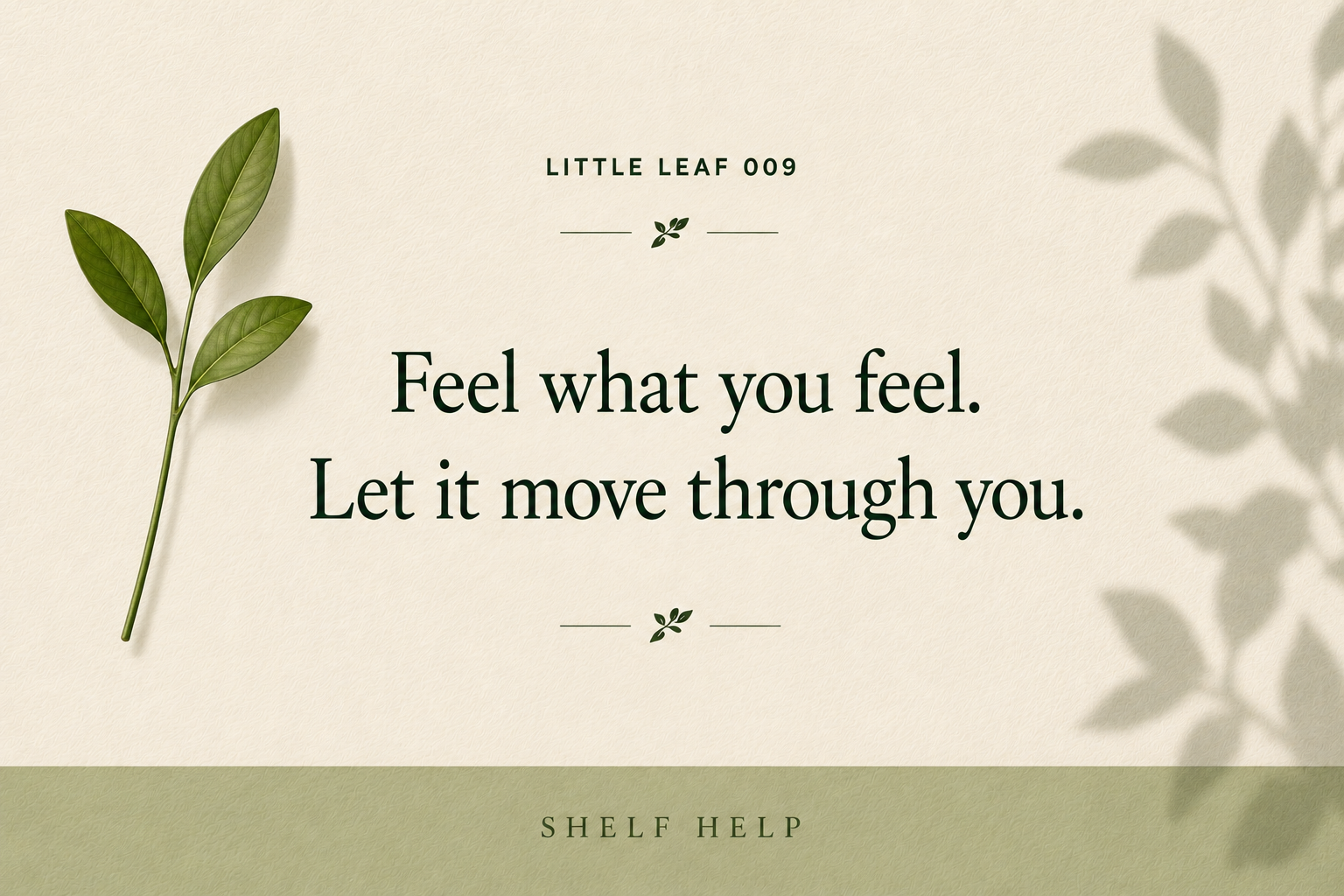 It’s Okay to Feel It