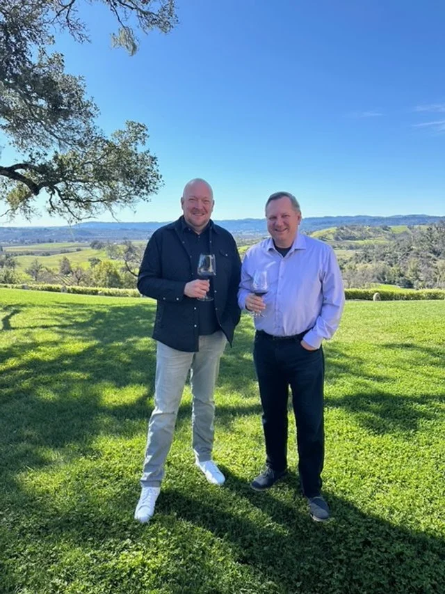 Thomas & JD in Napa Valley
