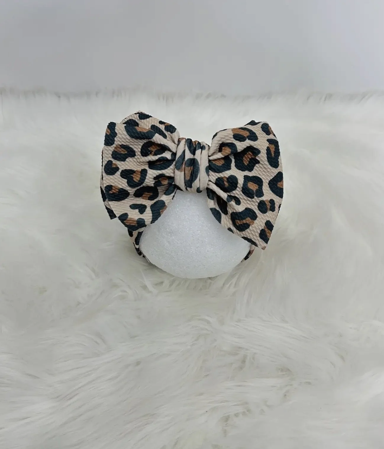 Cheetah Waffle Headband