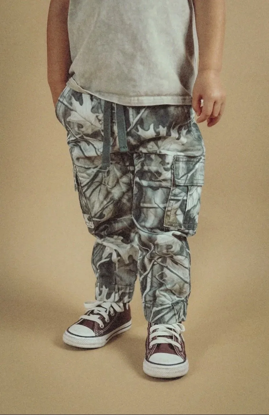 Old School Camo Cargo Joggers