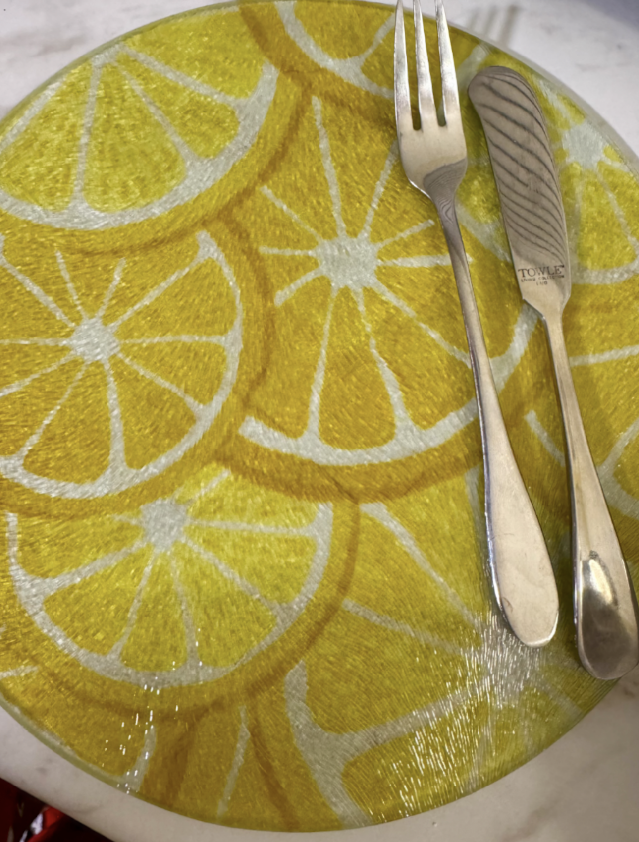 Lemon Slice Cheese Plate