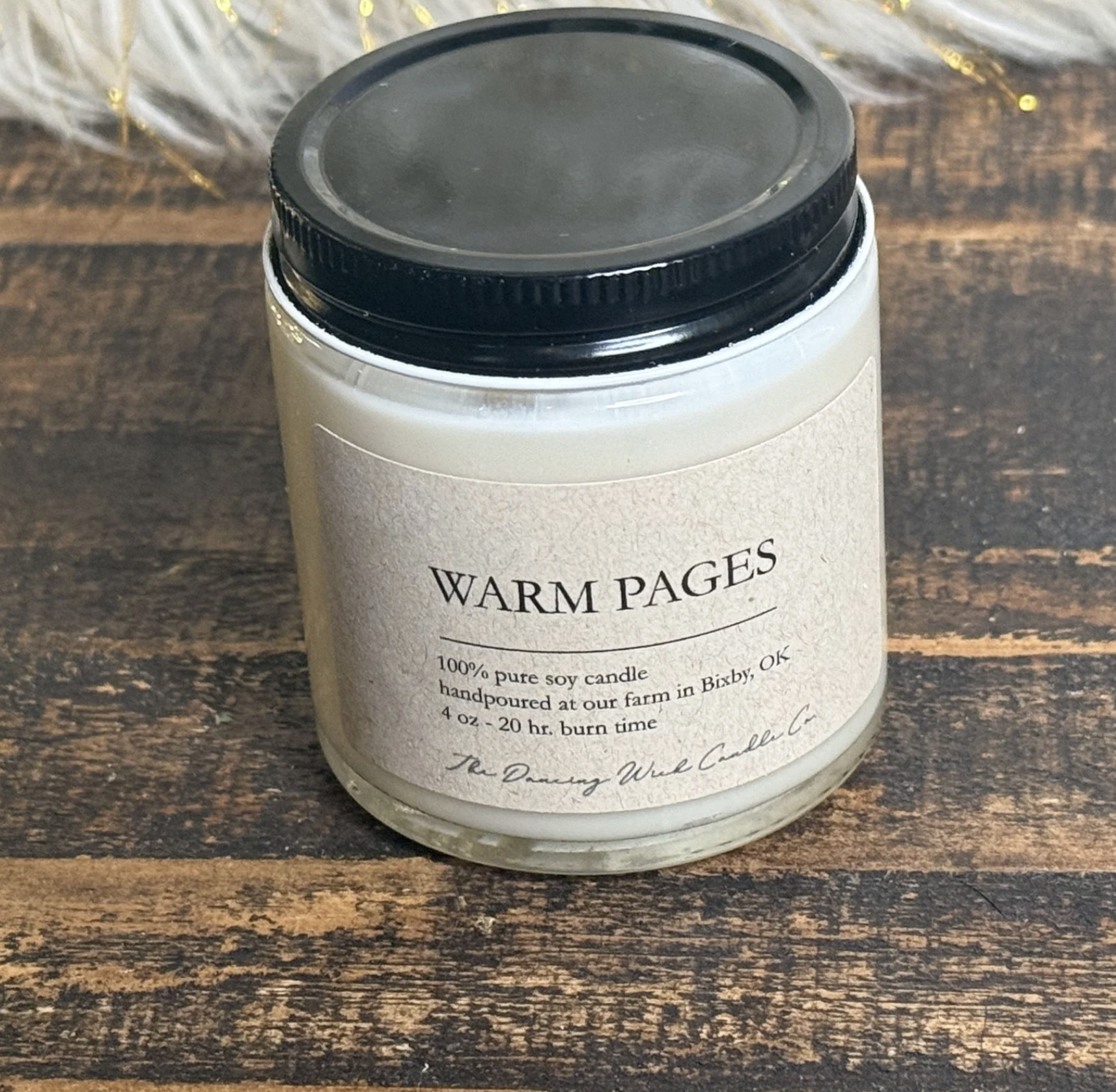 Warm Pages Candle