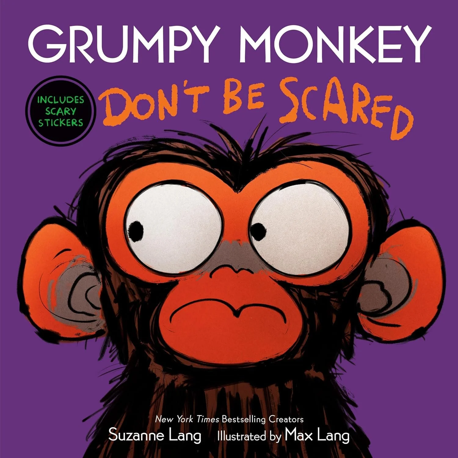 Grumpy Monkey Don't Be Scared (Hardcover)