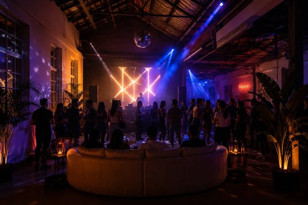 🌙 8-22 Bowden St, Alexandria
🎵 DJ-ready setup
✨ Large-scale projection capability
📩 DM us for your next night event

#InSpaceVenueHire #SydneyNightlife #WarehouseParty #DJEvent #NightEventSydney