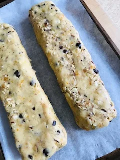 Biscotti Cookies before the oven - Corner of Yum