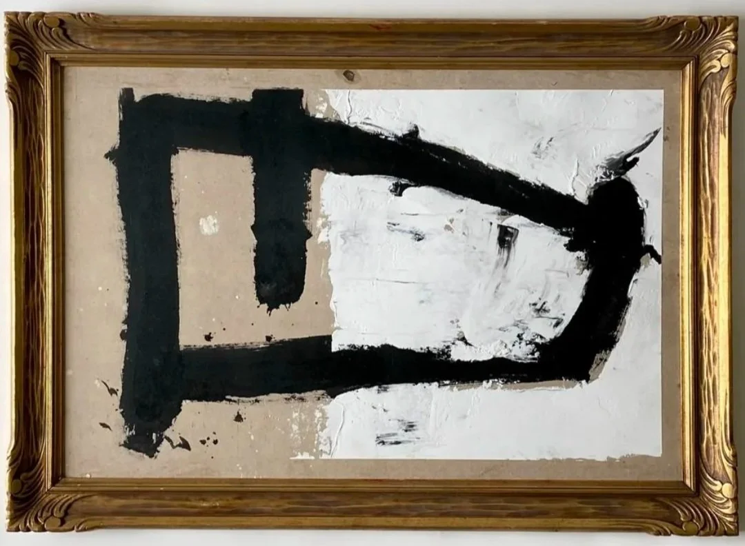 Wedge 1 Plaster Acrylic On Ramboard 40inx28in