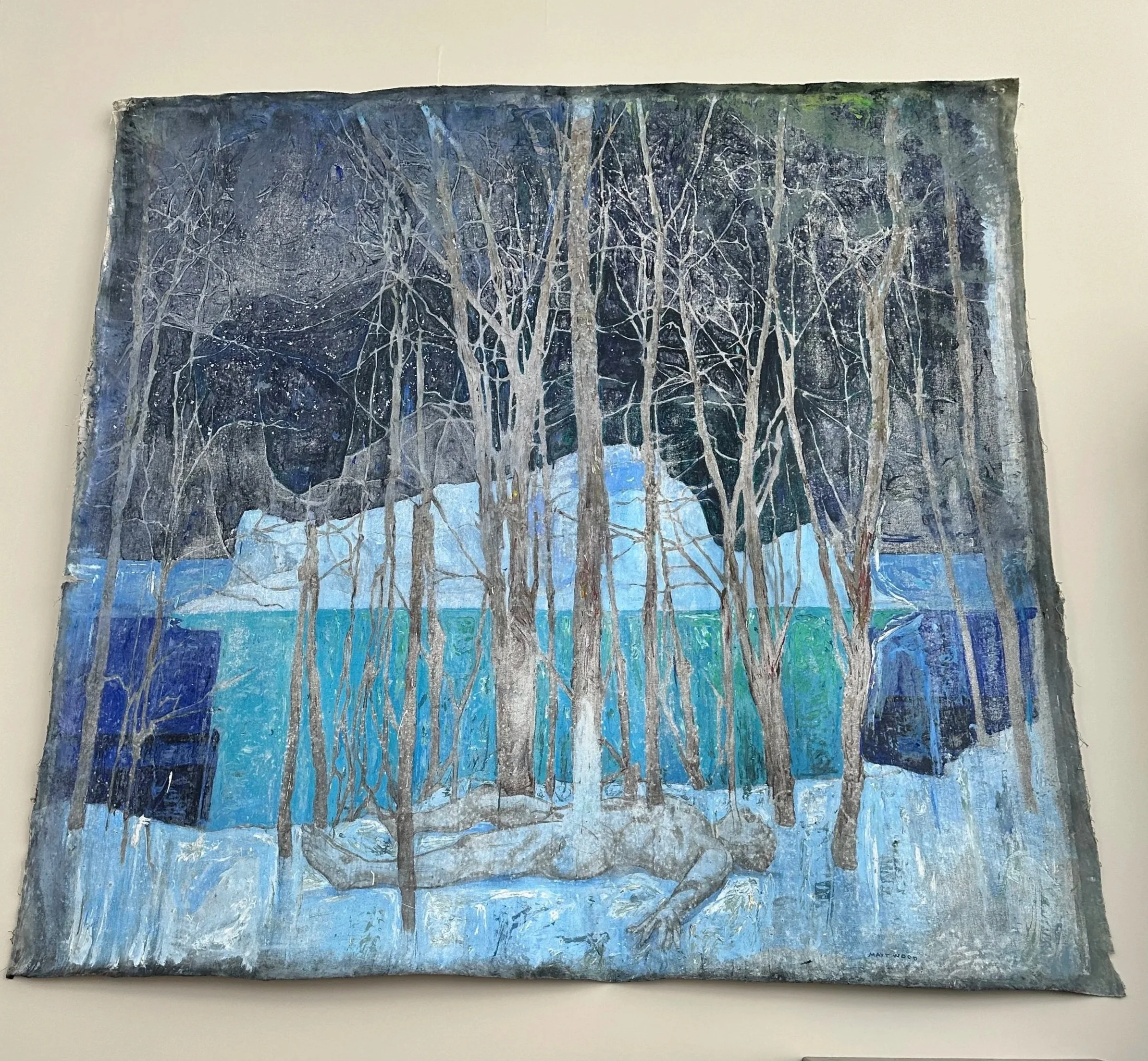 Self Portrait 4 Oil On Canvas 80inx90in