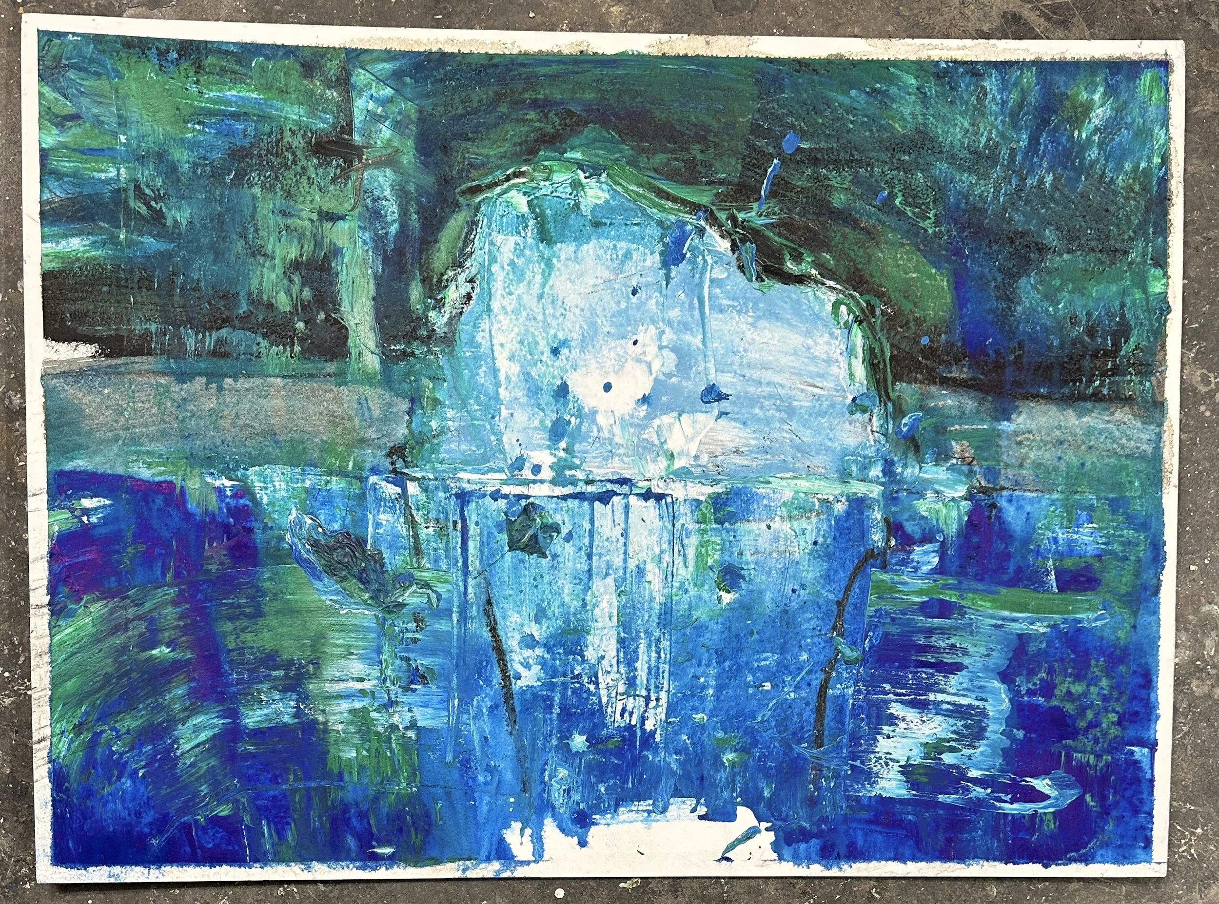 Iceberg 70 Charcoal Plaster Mixol Tint 20inx30in