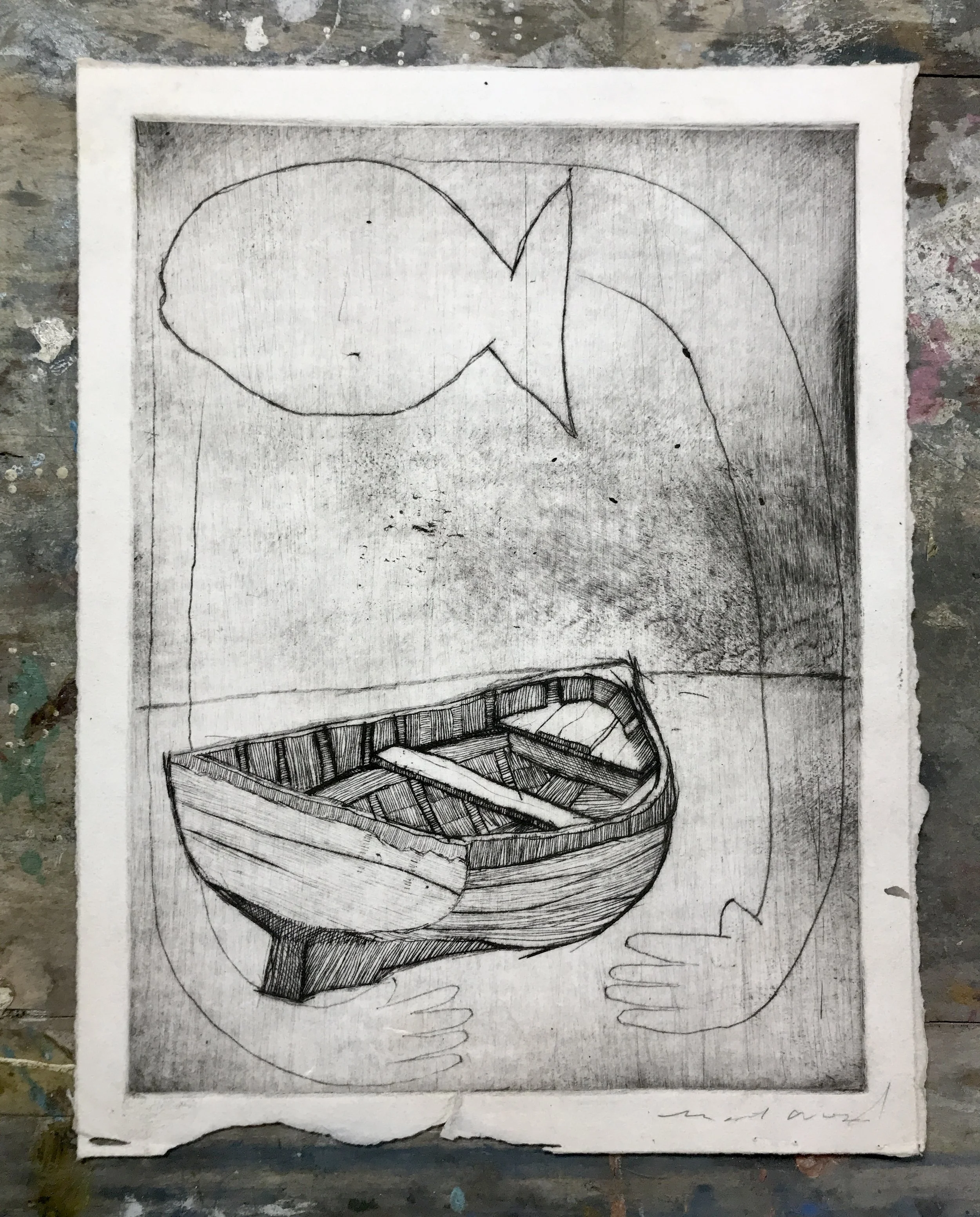 For Love 1 Unique Print 8inx10in