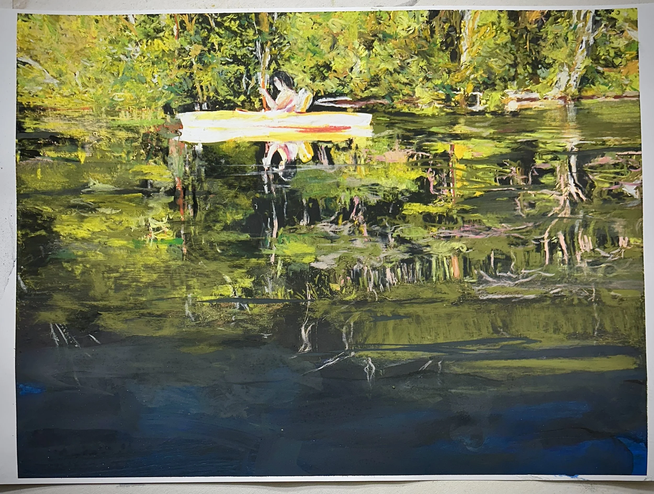 Asia At Peace 11 12inx18in