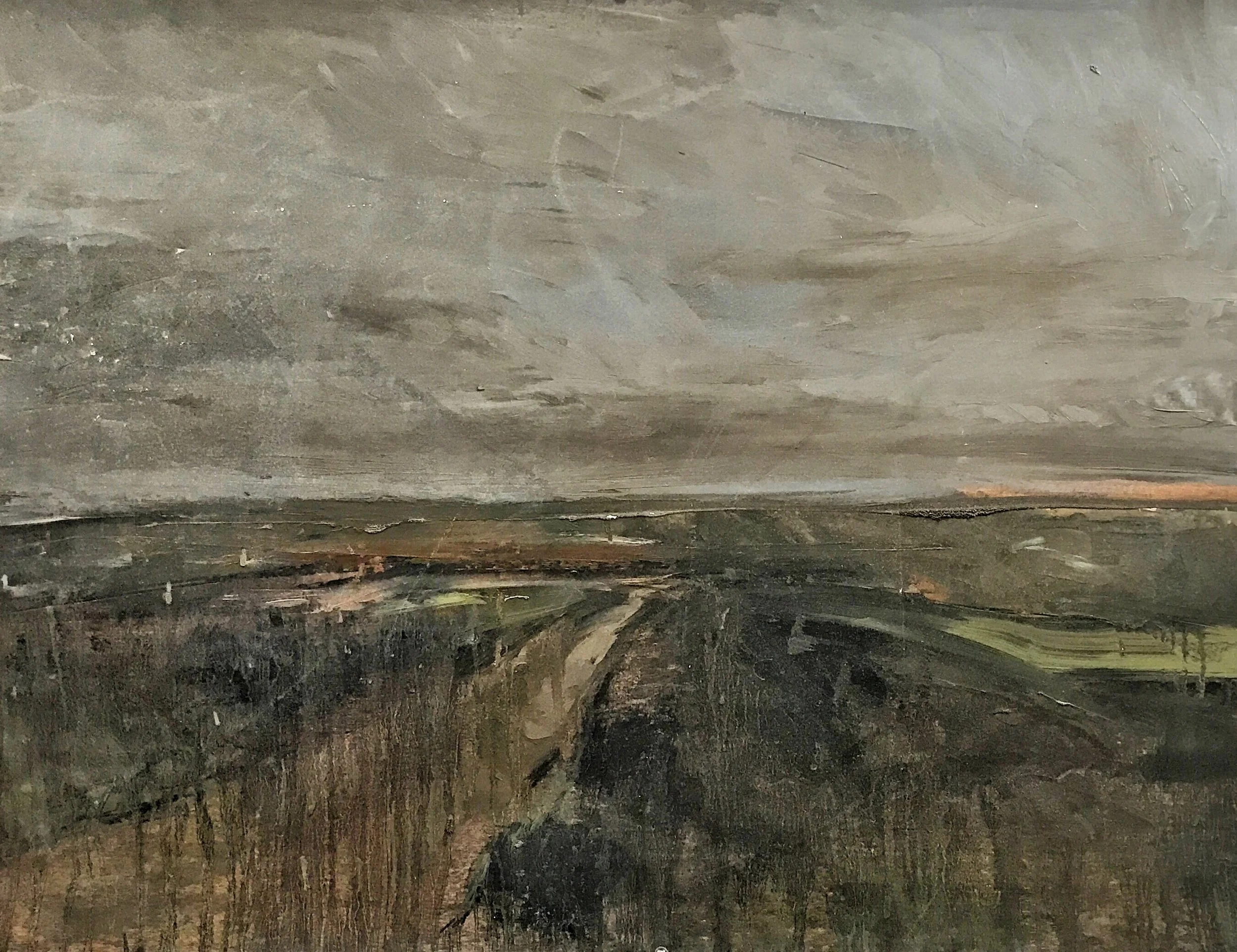 The Highlands Oil Onmuseum Board 32inx40in