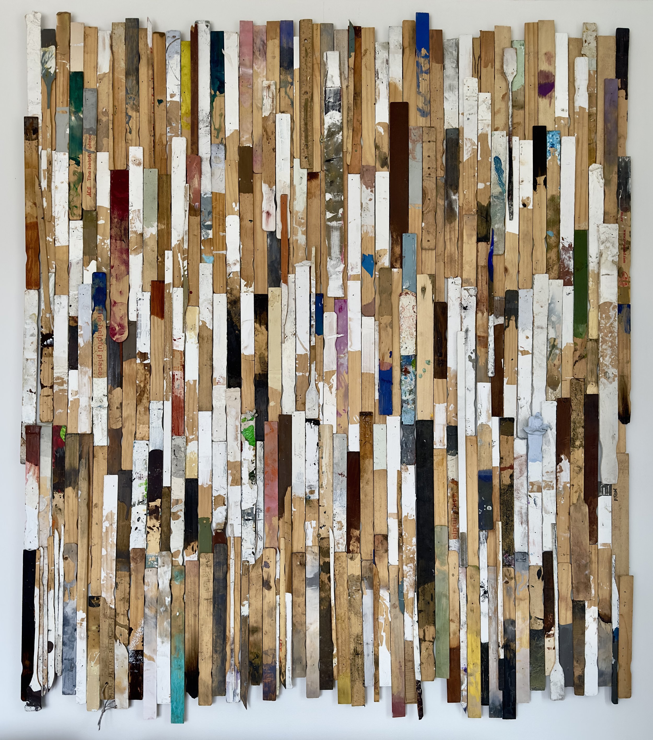 Used Mixing Sticks 60inx50in