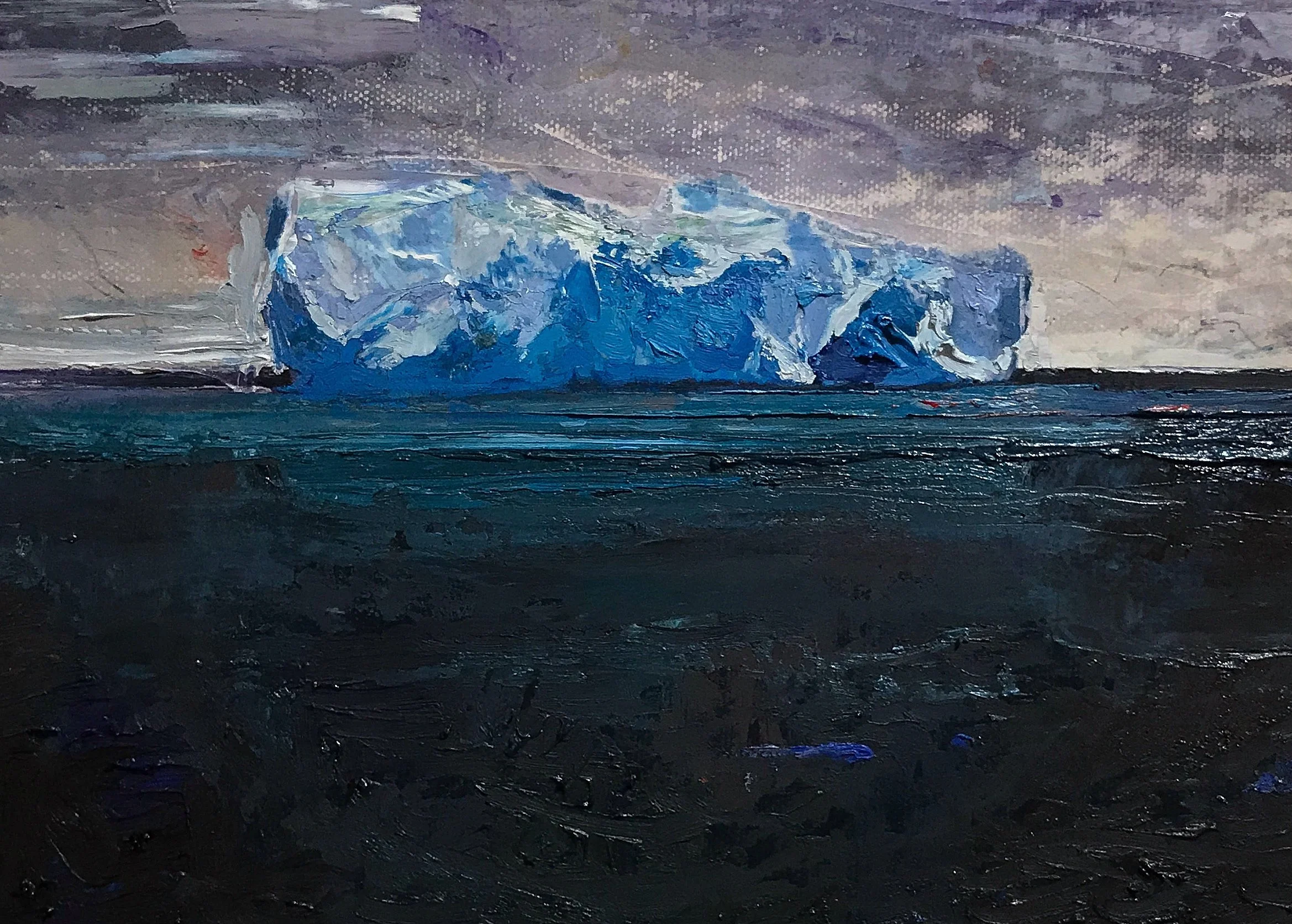 Iceberg 2 Oil 11inx/In