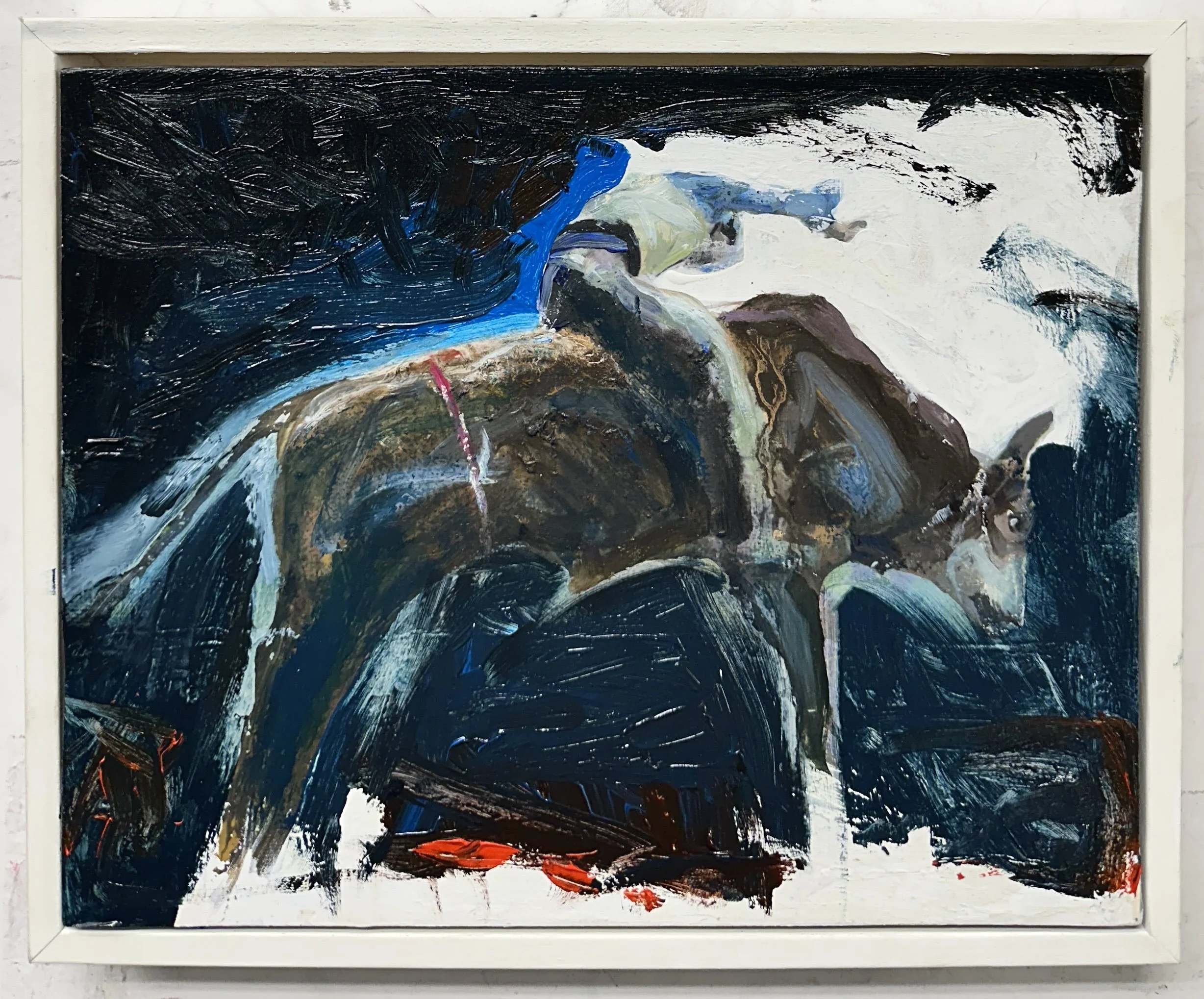 Rodeoman Oil 8inx10in