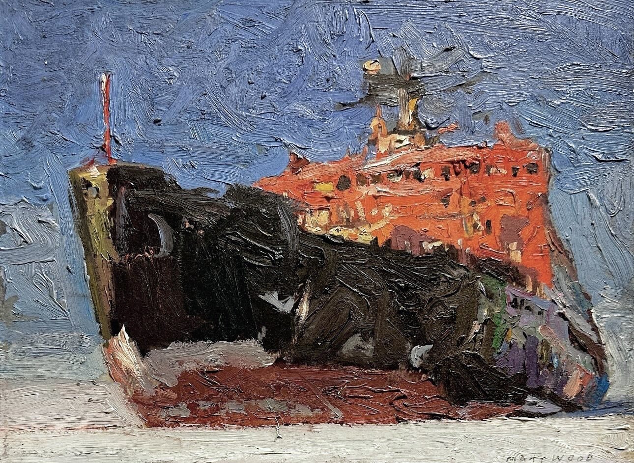 Icebreaker 2 Oil 8inx10in  