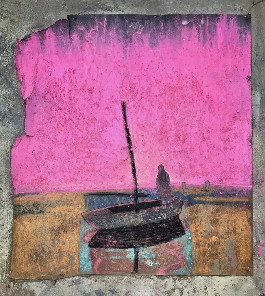 At Peace Pastel 50inx44in