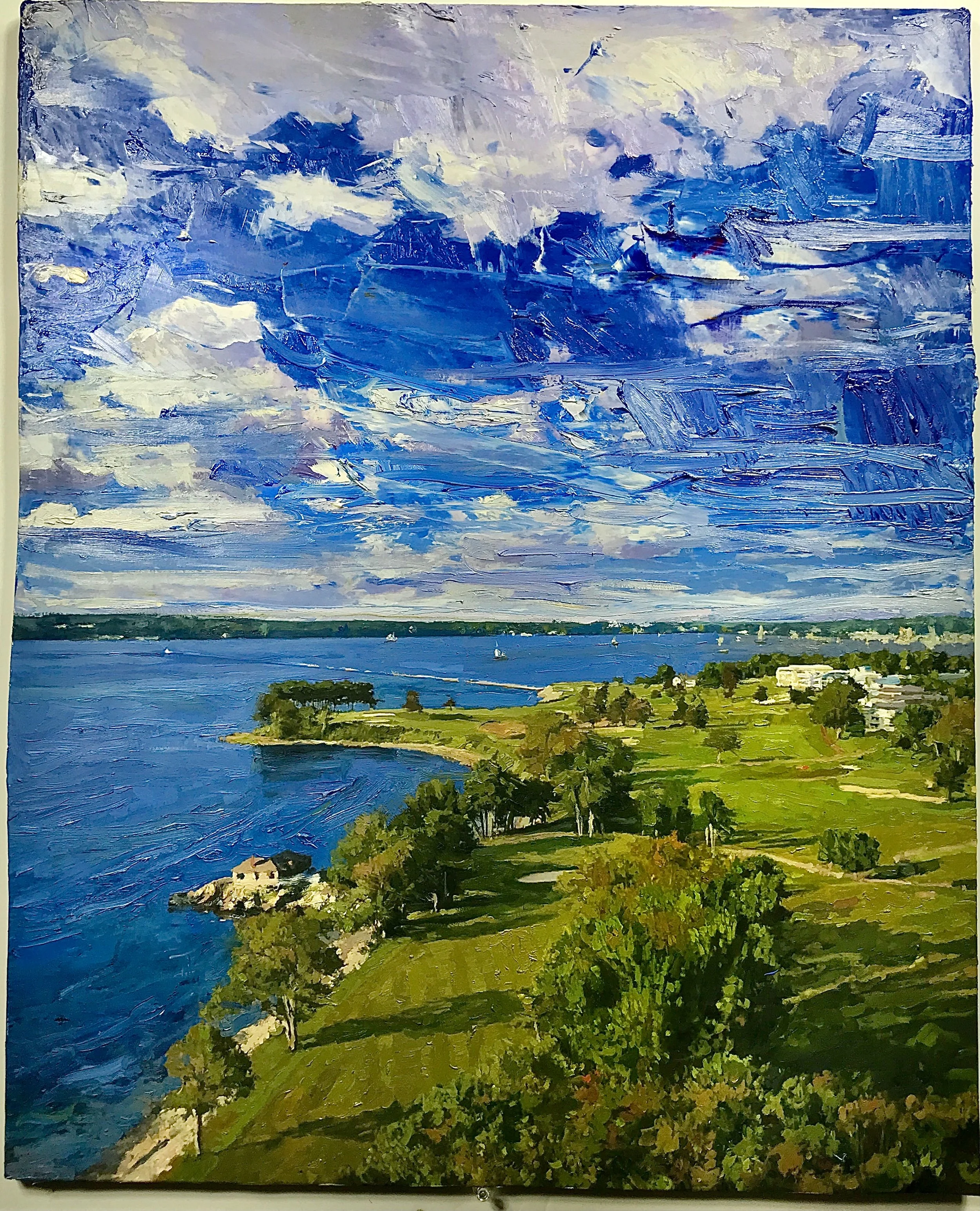 Maine Oil 40inx30in