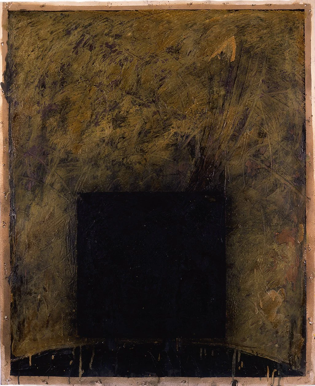 A Way Away Charcoal Acrylic Woodstain On Museum Board 32inx40in