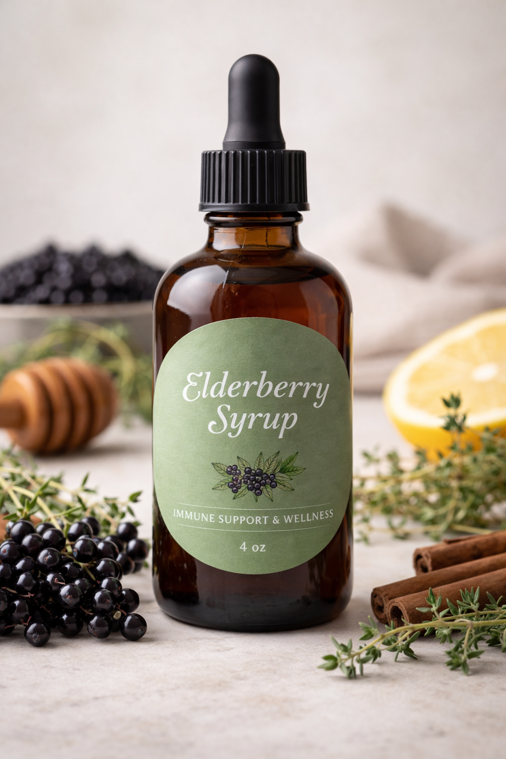 ELDERBERRY SYRUP