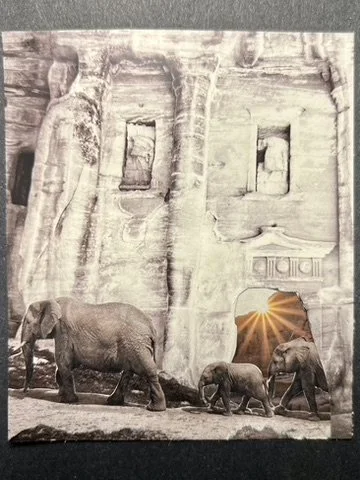 Collage, Prompt: Exit