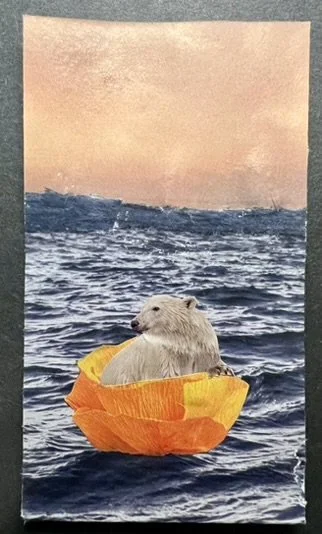 Collage, Prompt: Boat