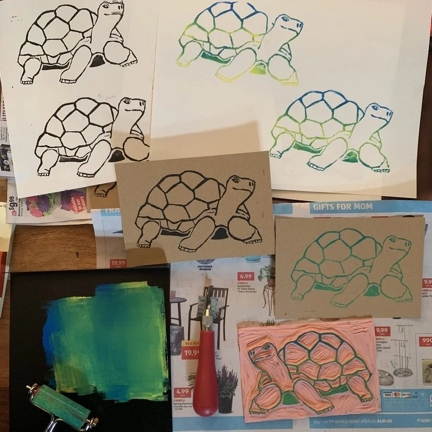 Block Carving, Tortoise