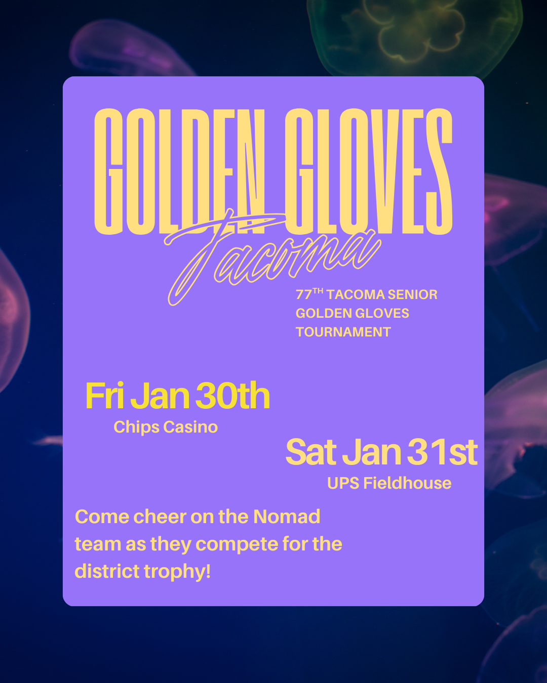 Tacoma Golden Gloves 