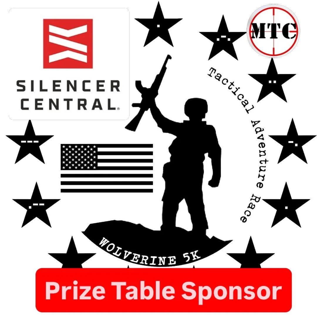 Thank you Silencer Central for supporting the Wolverine 5K again! Marksmanship Training Center, June 6, 2026. @silencercentral @marksmanship_training_center