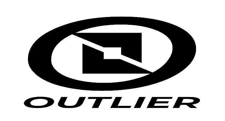 The Outlier logo featuring a circle with an abstract geometric shape inside and the word 'OUTLIER' below.