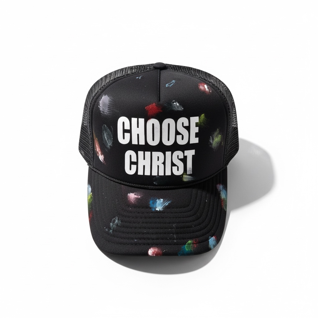 Choose Christ Trucker (BLACK)