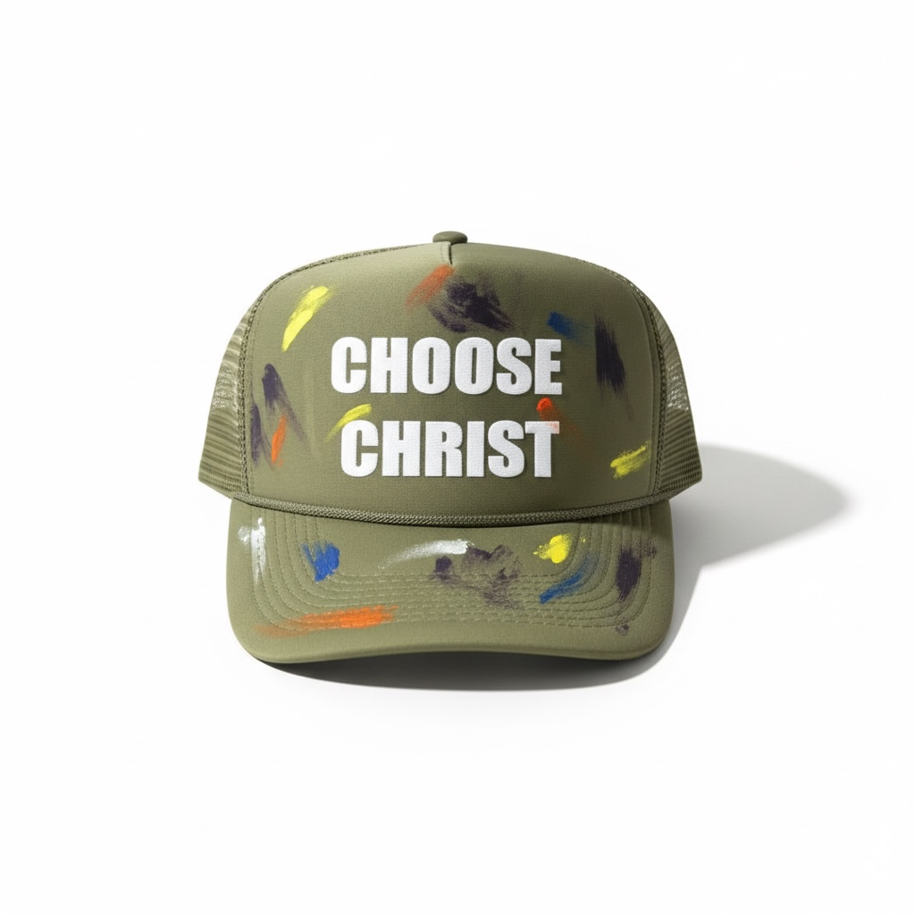 Choose Christ Trucker (CAMO)