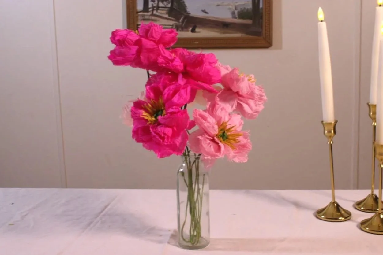 Paper Shades of Pink Peony