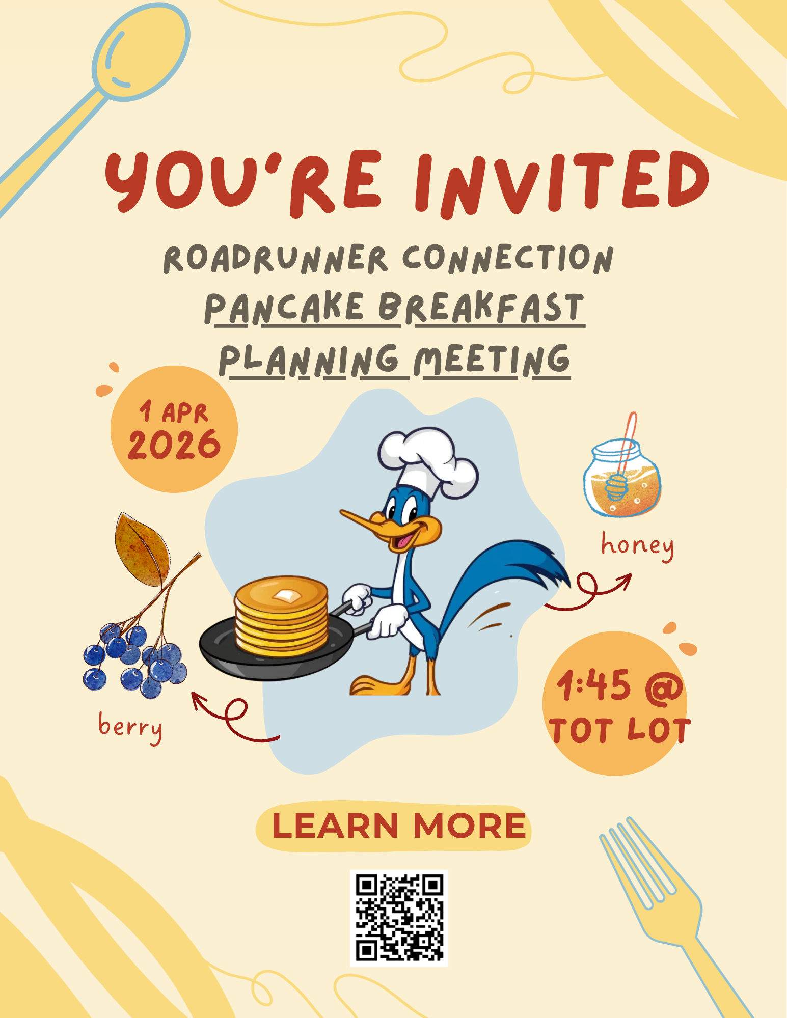 Pancake Breakfast Planning Meeting