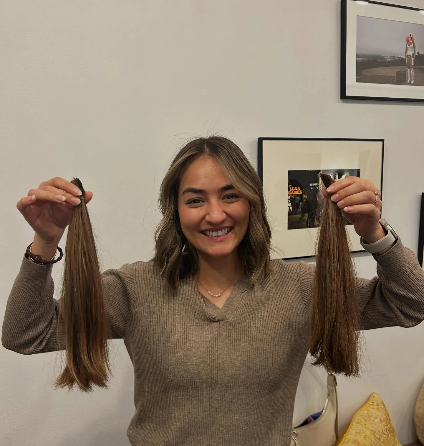 ✂️ Major Makeover by PJ. Got the Winter Blahs? Get a Haircut 🧨💥 #haircut #chop #bigchop #makeover #highlights