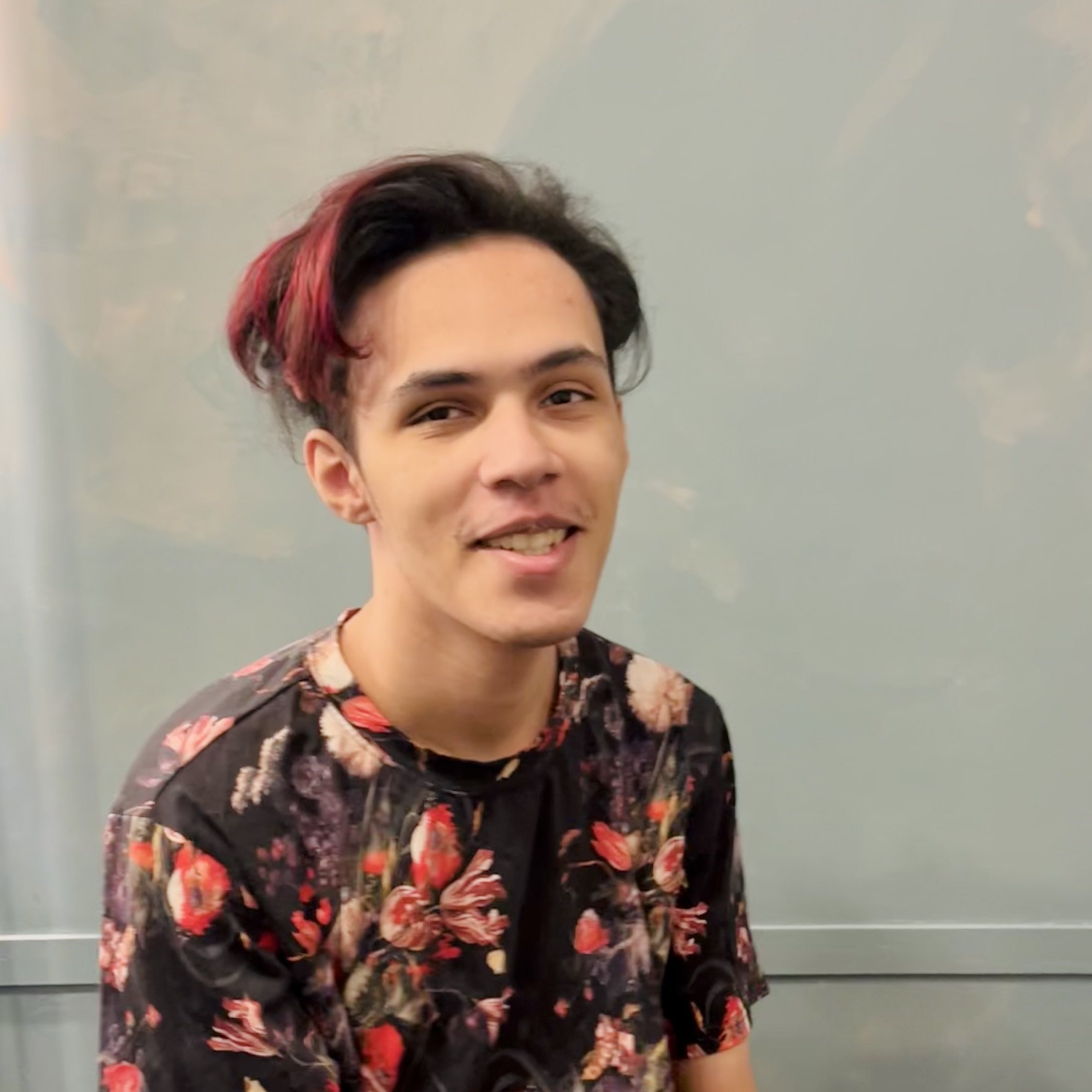 Benji, assistant stylist at Whistle Salon in New York City
