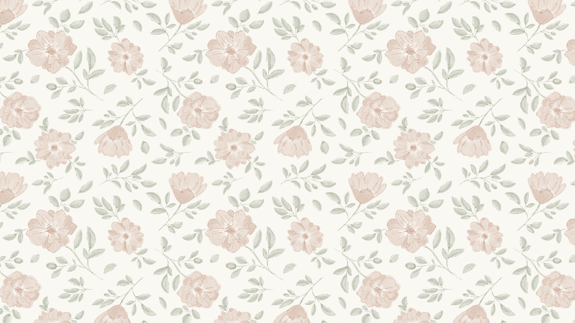 23_Cottagecore Japandi Blush Terracotta Sage Green Floral on cream.png