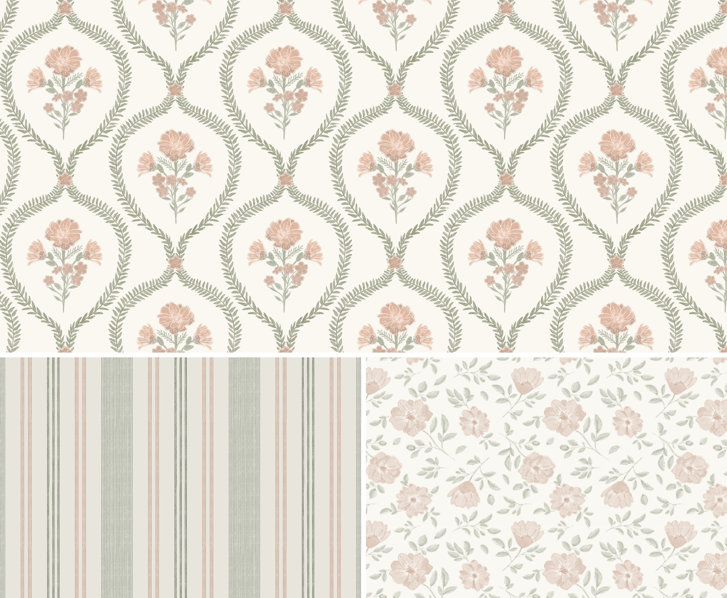 Japandi Farmhouse Terracotta Sage Green Collection