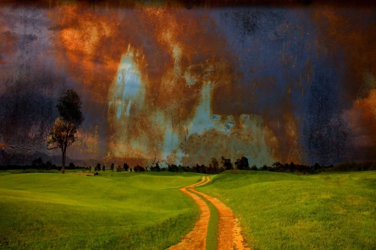 Paisaje con Cielo Oxidado. 2011