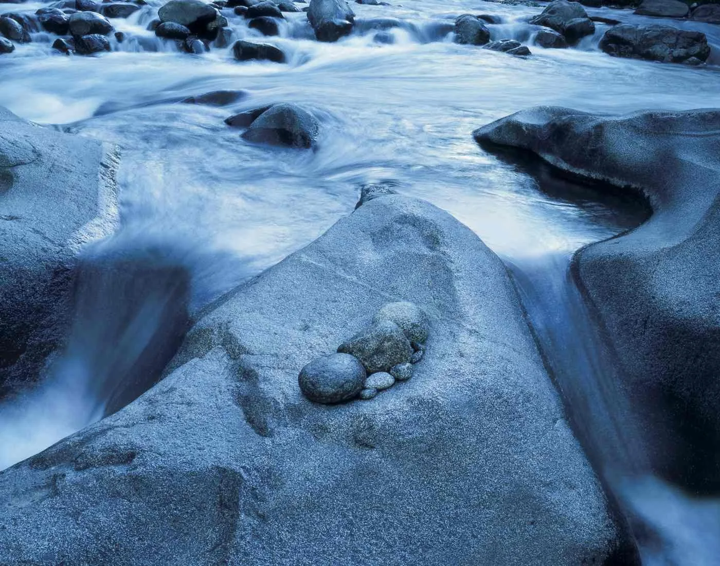 Noche de Luna en Río Bao. 2005