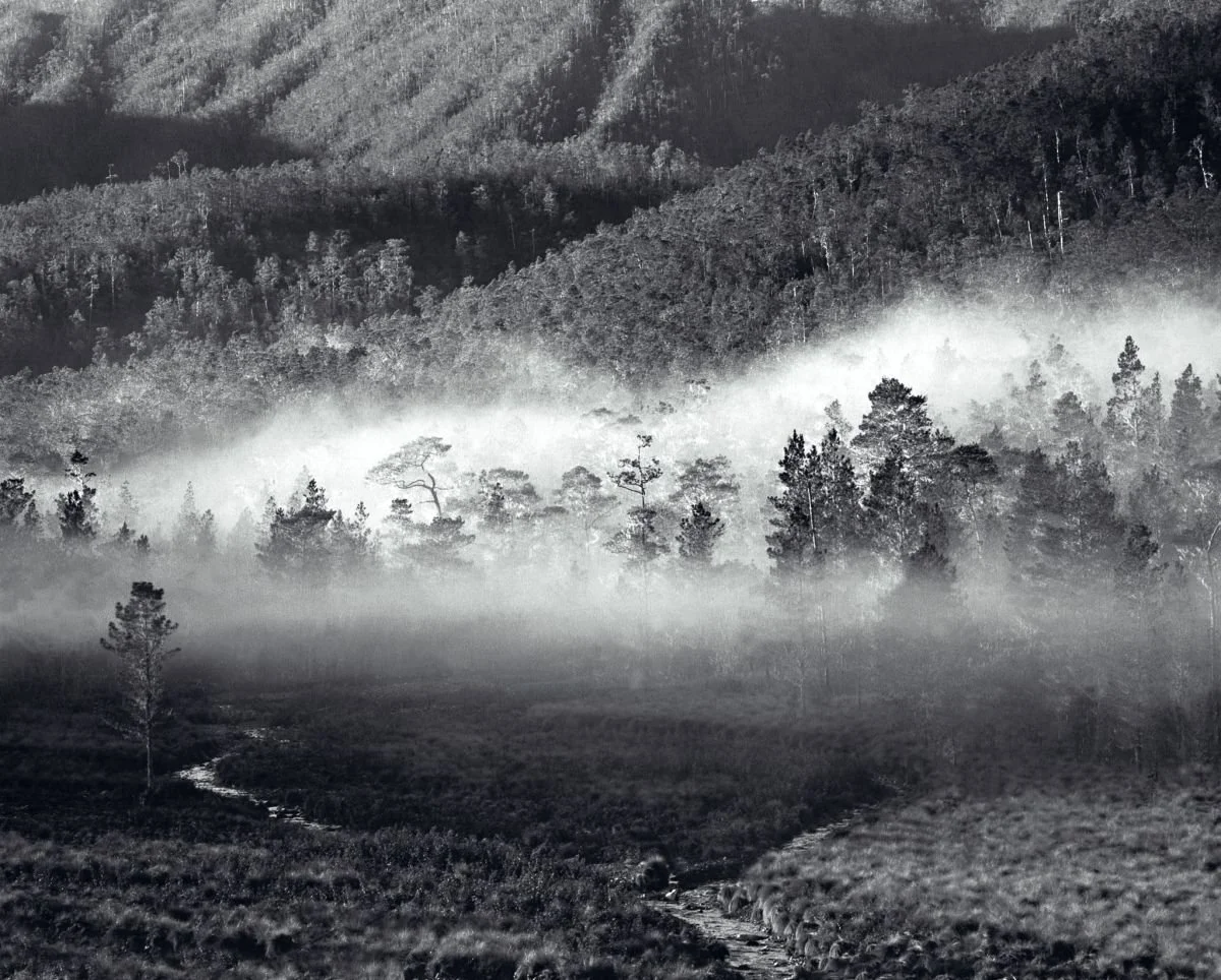 Amanecer en el Valle del Bao. 1995