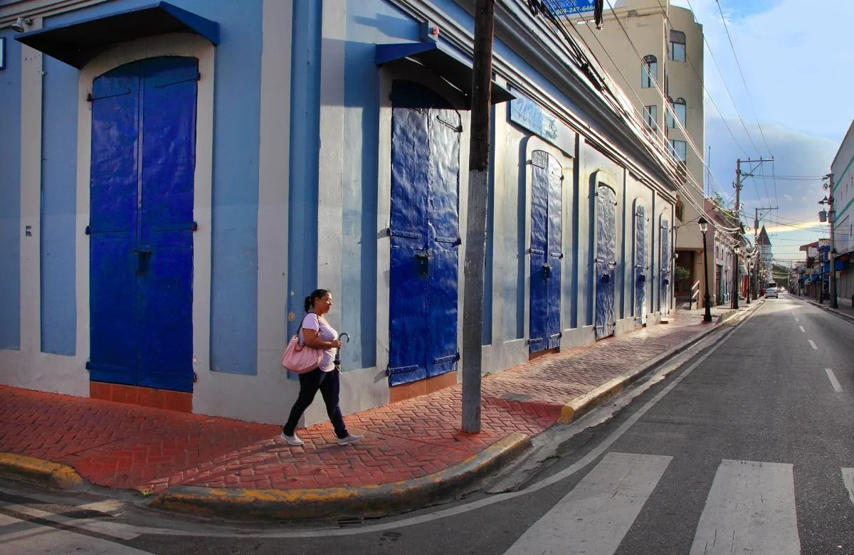 Calle 16 de Agosto, Santiago. 2019