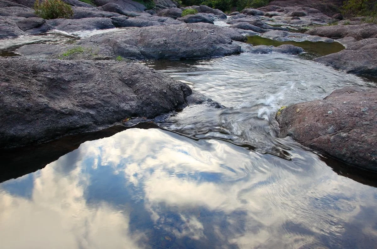 Anocheciendo en el Río Inoa. 2019