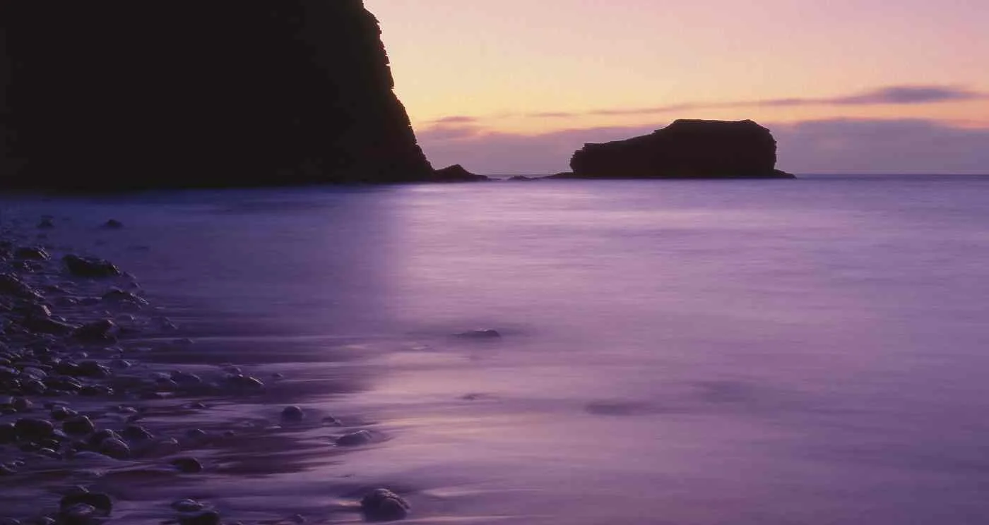 Anocheciendo en Playa del Morro. 2005