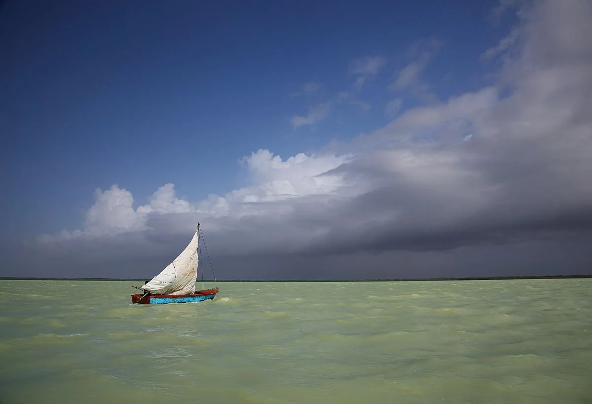 Velero en la Laguna de Oviedo. 2020