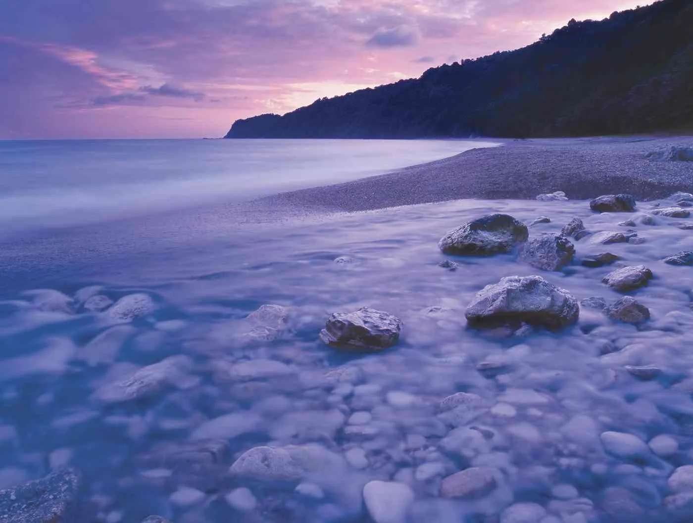 Río San Rafael en Playa San Rafael. 2007