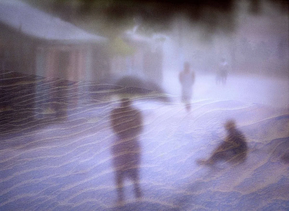 Lloviendo en Quita Espuela. 2008