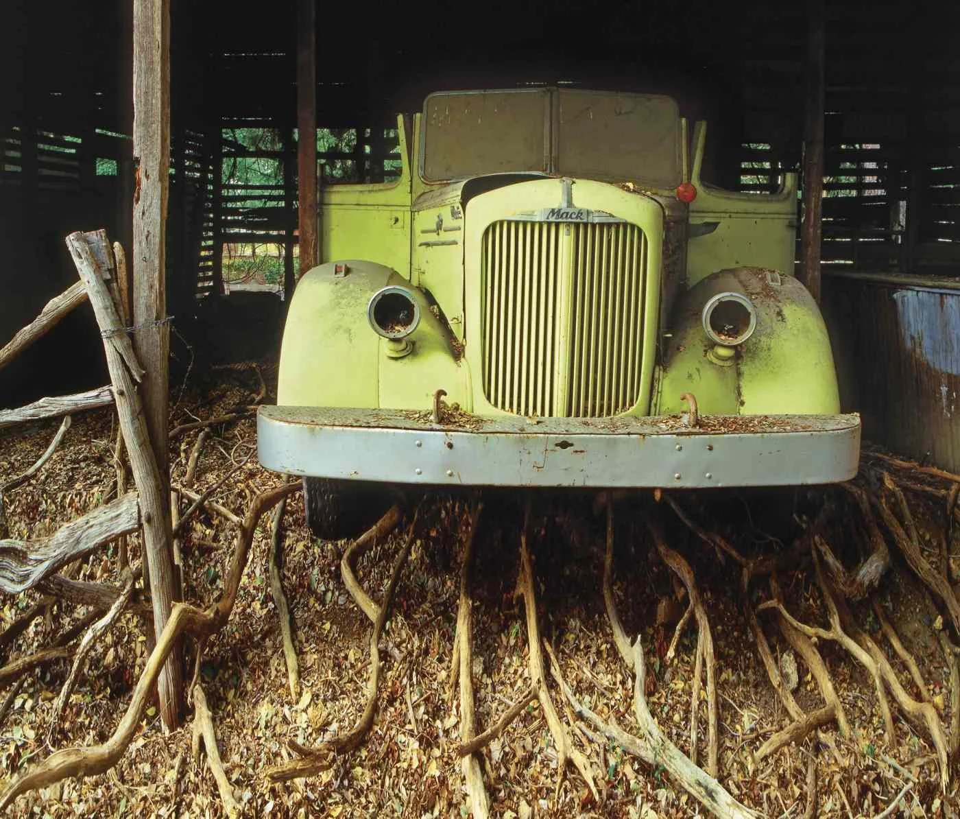Viejo Camión de Bomberos, Santiago. 2005