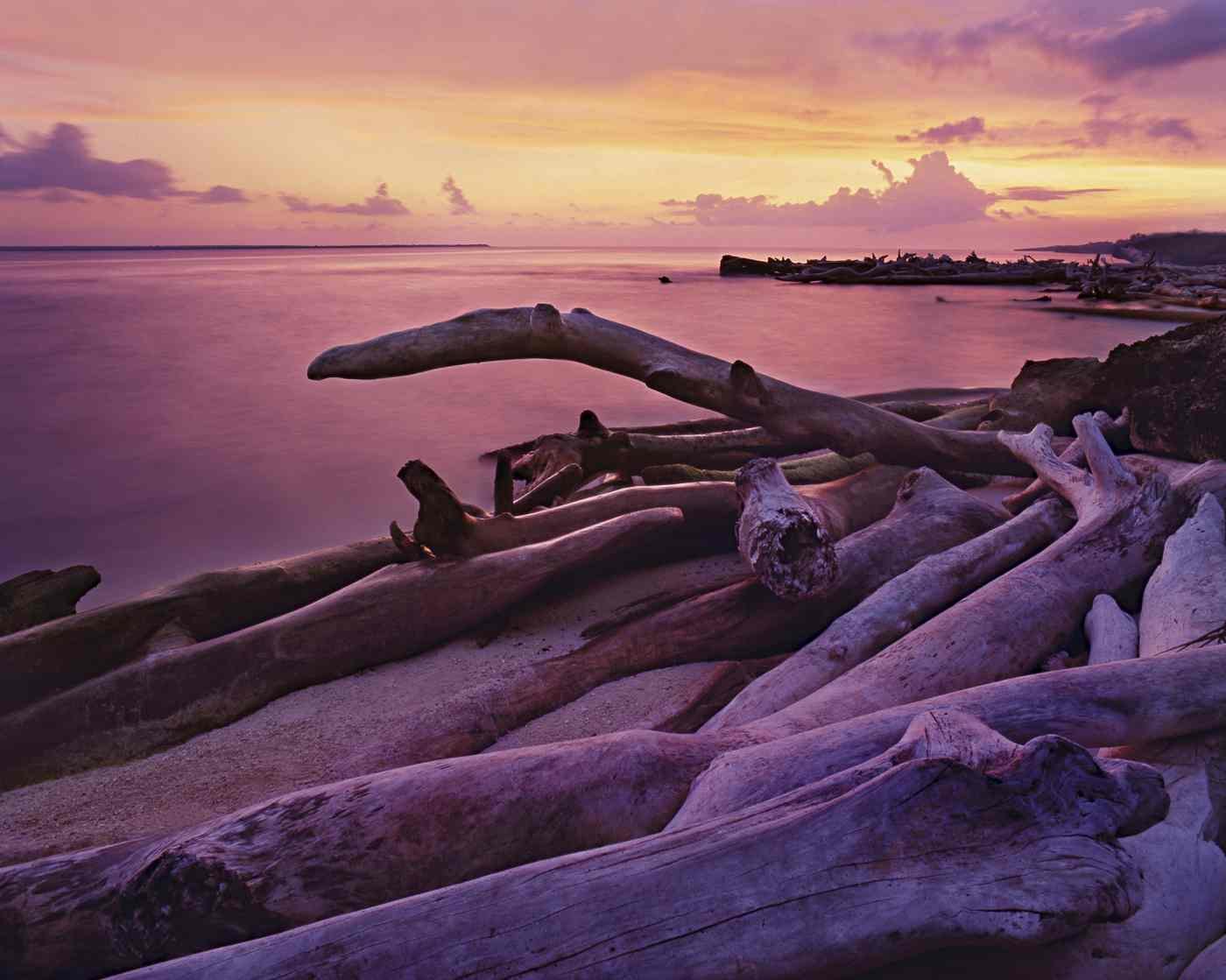 Atardecer en La Caleta, La Romana. 2007